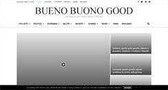Desktop Screenshot of buenobuonogood.com